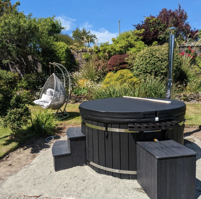 Hottub Round 200cm met interne kachel - Afbeelding 4