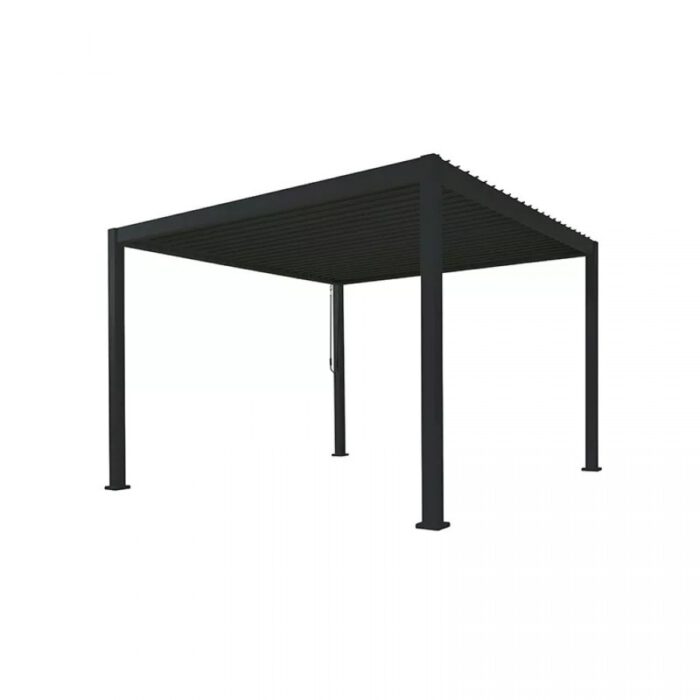 Alumel overkapping - 3x3 meter - Graphite